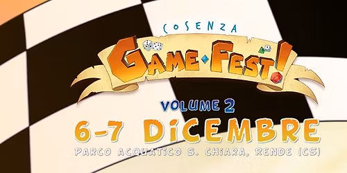 Cosenza Game Fest Domenica 7 Dicembre