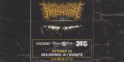 PeelingFlesh with DOSE, Source Of Fire, DirtGod at Wooly's