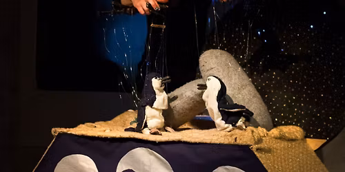 String Bean Puppets\u2013The Penguin and the Sea Monster