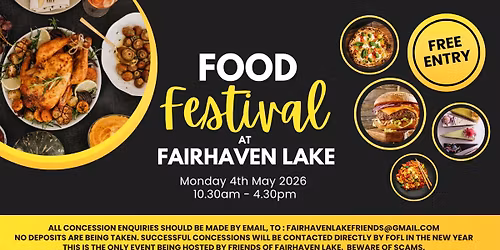 Food Festival at Fairhaven Lake