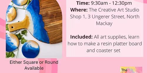 Sat 13 Dec - Epoxy Resin Board Set