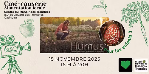 Cin\u00e9-causerie 2025 : Alimentation locale