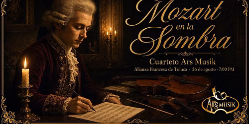 Mozart en la Sombra con el Cuarteto Ars Musik