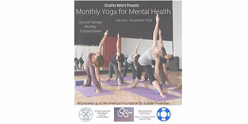 Monthly Yoga for Mental Health (MY4MH)