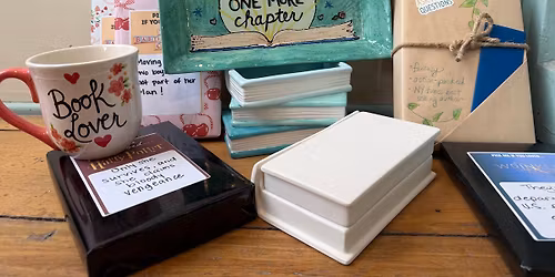 Books & Brushes, adult book swap and painting event 