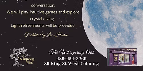 Blue Full Moon Circle w\/Lisa Hoskin