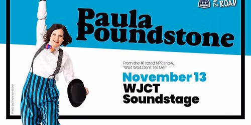 Paula Poundstone at the WJCT Soundstage