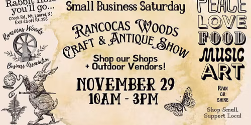 Shop Small Saturday + November Craft & Antique Show