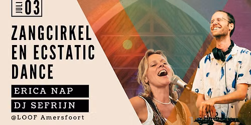 Ecstatic Dance LOOF 3 juli Laura Jayne en BJ de DJ