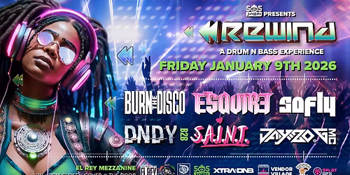 505 Junglists REWIND: A Drum n Bass Experience 