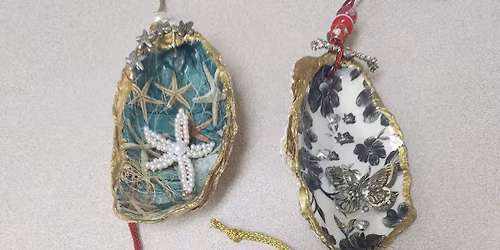 Decoupage Shells w\/Vilma. 2\/$45