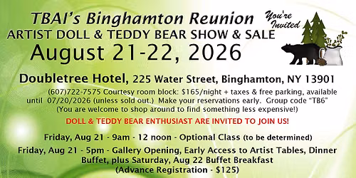 Doll & Teddy Bear Reunion
