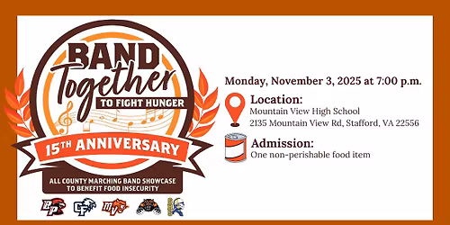 15th Annual Band Together to Fight Hunger