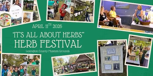 \u201cIt\u2019s all about Herbs\u201d 14th Annual Herb Festival 