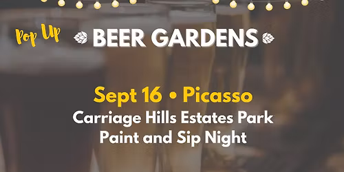 Pop-Up Beer Garden: Picasso