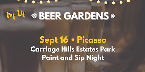 Pop-Up Beer Garden: Picasso