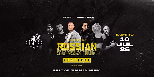 Russian Sensation Festival x STUTTGART
