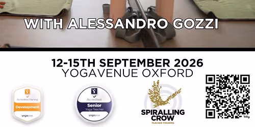 The Art of Yoga Sequencing for Teachers (40hr training) with Alessandro Gozzi