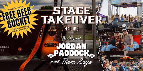 Stage Takeover ft. Jordan Paddock and Them Boys