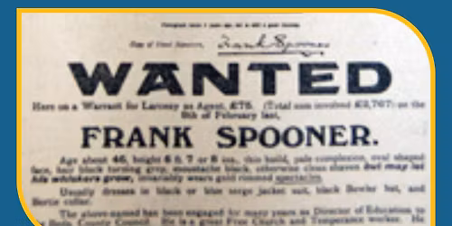 Afternoon Tea and Tales \u2013 The Scandal of Frank Spooner