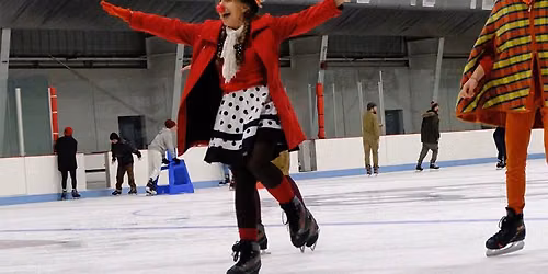 Clowns on Ice at the Vermont Circus Festival