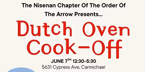 Dutch Oven Cookoff Competition 