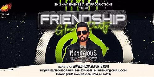 FRIENDSHIP GLOW PARTY