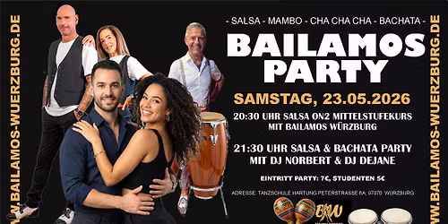 Bailamos Salsa & Bachata Party 