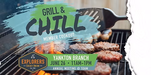 Explorers Credit Union Member Cookout & Annual Meeting In Yankton, SD