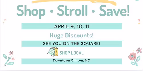 Downtown Spring Sidewalk Sales!