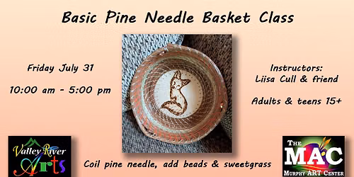 Basic Pine Needle Basket Class