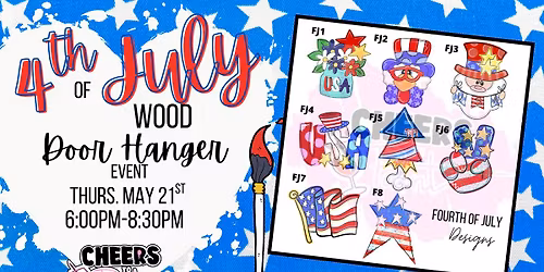 Patriotic Door Hanger Painting Event