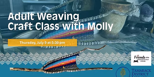 Adult Craft Class Weaving with Molly