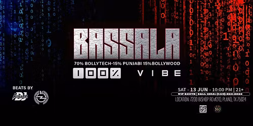 BASSALA | Bollywood x Punjabi x BollyTech Night at Sambuca 360