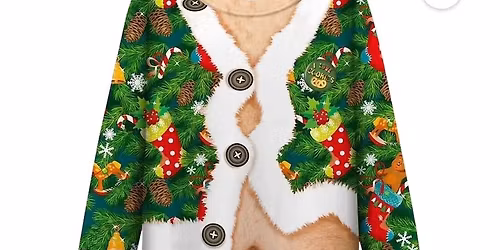 Daly's ugly sweater contest