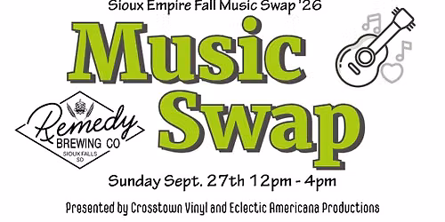 Sioux Empire Music Swap - Fall 2026