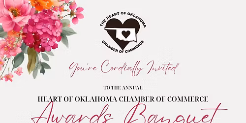 2026 Heart of Oklahoma Chamber Awards Banquet