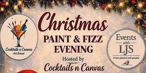 Christmas Paint & Fizz Evening