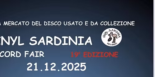 Vinyl Sardinia - Record Fair - 19a Edizione
