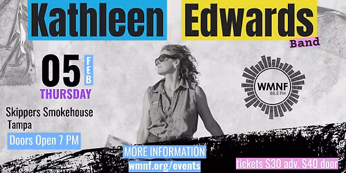 Kathleen Edwards Live at Skippers Smokehouse!