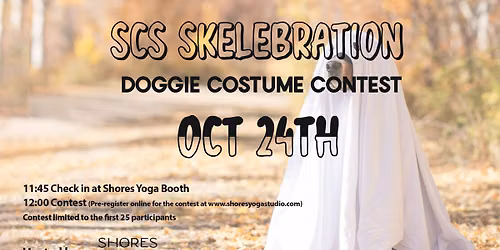 Downtown SCS Skelebration Doggie Costume Contest