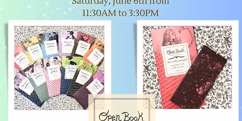 Open Book Chocolates Pop-Up!