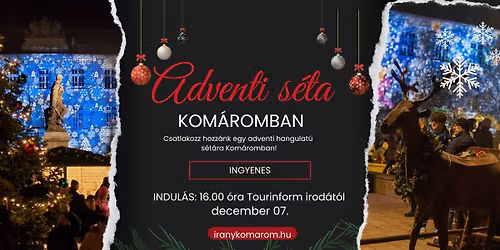 2. Adventi s\u00e9ta Kom\u00e1romban 