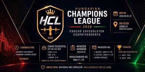 Hungarian Champions Leauge 2026