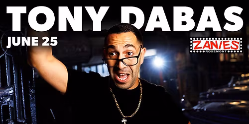 Tony Dabas at Zanies Rosemont