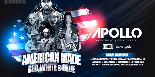 American Made: Red, White & Blue - Adam Calhoun, Struggle Jennings