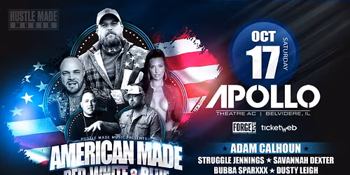 American Made: Red, White & Blue - Adam Calhoun, Struggle Jennings