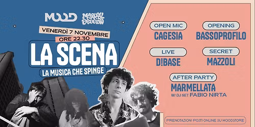 \ud83d\udca5 LASCENA - La Musica Che Spinge \ud83d\udccd Mood Social Club - Rende (CS)