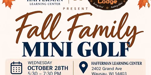 Fall Family Mini Golf