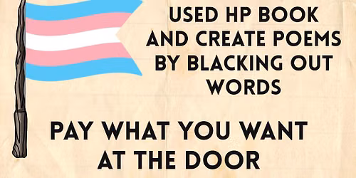 Harry Potter Blackout Poetry Workshop